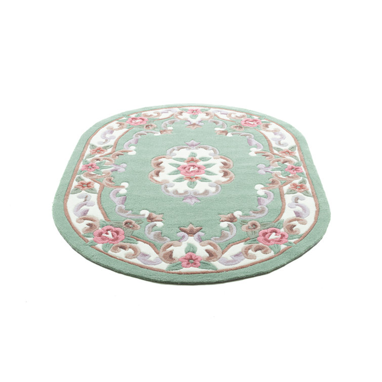 Ming Hand Tufted Green Rug