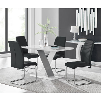 Eubanks 4 - Person Dining Set