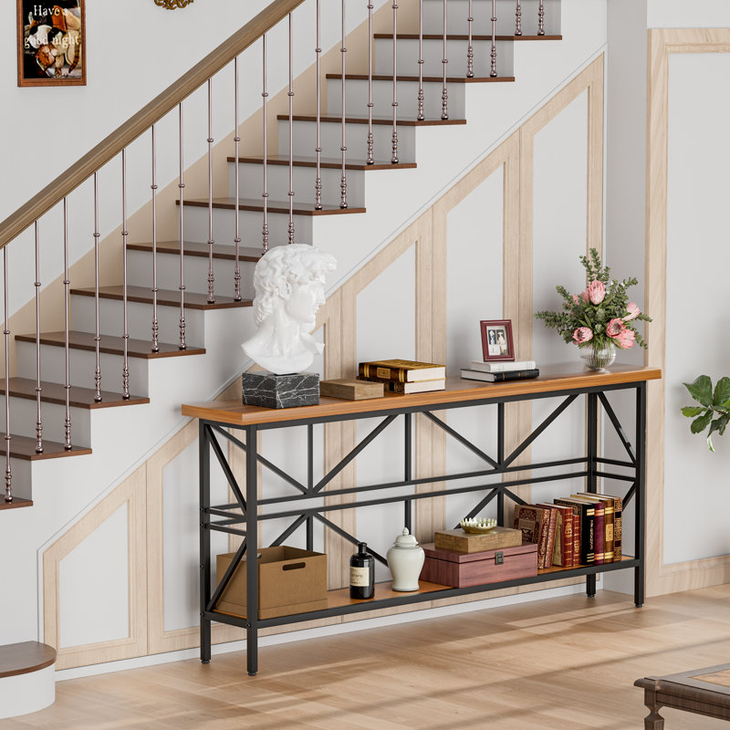 Console Table, Narrow Entryway Table Sofa Table for Living Room, Behind Couch, Entrance, Hallway, Foyer