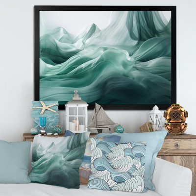 Vert, le chef-d'œuvre aquatique III, reproduction d'art sur toile