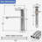 NO Single-handle Bathroom Faucet with Drain Assembly-97618732