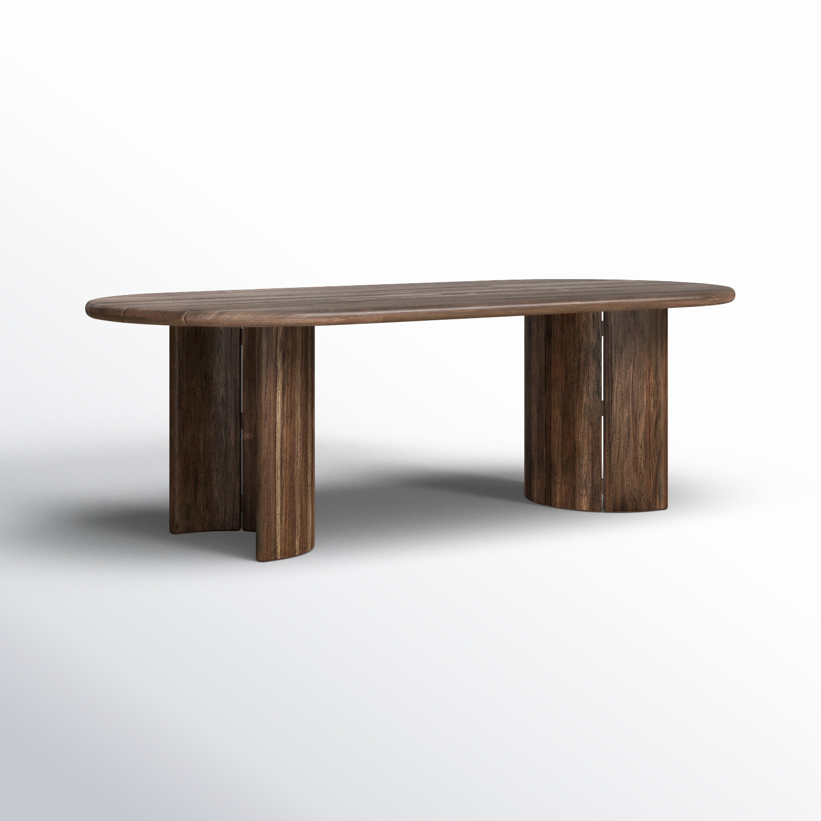 Haiden 94 " Teak Patio Dining Table