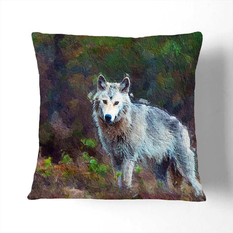 Square Throw Cushion, 55cm H x 55cm W x 20cm D