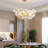 31.5 " 6-light Ceramic Ginkgo Leaf Chandeliers-1503850615