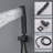 10 Inch Shower Head Bathroom Luxury Rain Mixer Shower Complete Combo Set Wall Mounted