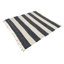 Tapis uni / rayé bleu foncé Carlotta-71262708