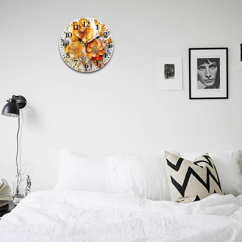 Horloge murale 12 po x 12 po