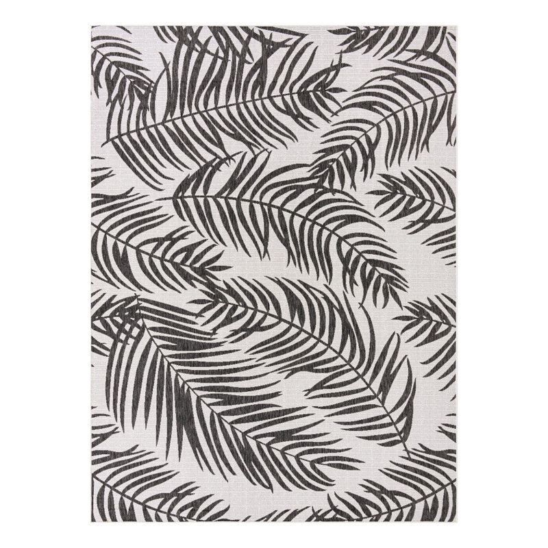 Nampa Floral Indoor / Outdoor Rug, Rectangle 9' x 12'