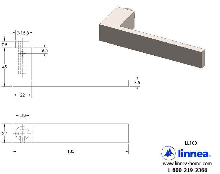 Privacy Door Lever Set