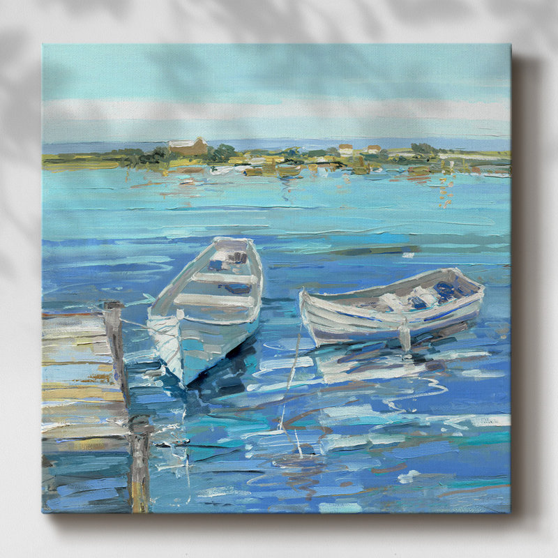 Serenity Row I sur toile, H 24 po x l 24 po x P 1,5 po