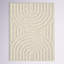 Tapis beige à poils longs Bartletto-125476096-71044741