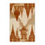 Tapis oriental doux et moelleux de style oriental à motif de branches de style tai chiang - beige-235014029
