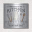  «Kitchen Welcome» par Elizabeth Tyndall, art mural en métal, 36 po x 36 po-2108551667