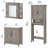 Edion Single Bathroom Vanity with Ceramic Top-114203579