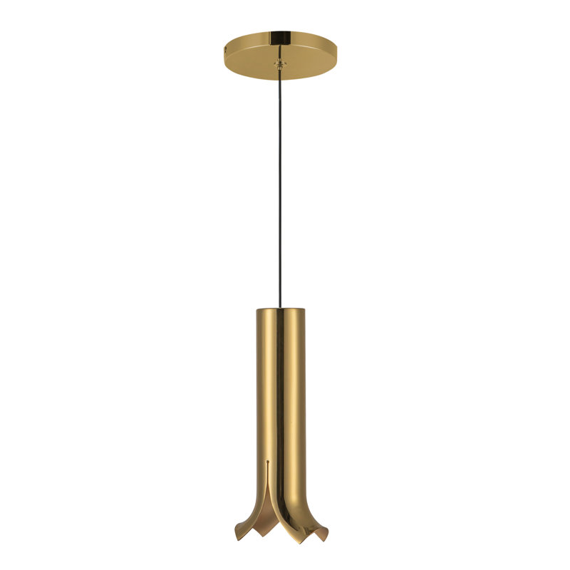 Husk 1 - Light LED Pendant, Brass, Gold