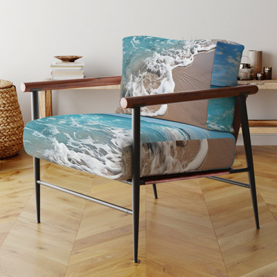 Chaise d'appoint rembourrée Oceanic Beach Harmony I