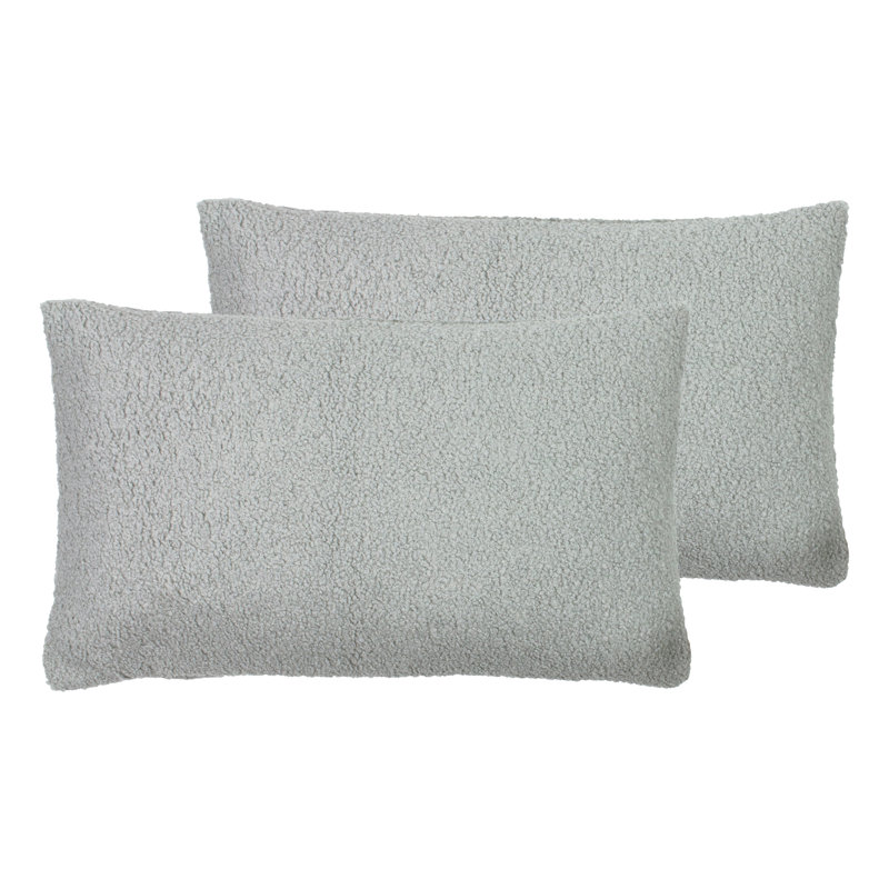 Furn Rectangular Throw Cushion, Dove, Polyester