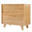 6 - Drawer Dresser  Buffet Server Console Table Storge Cabinet Solid Wood Handle Table Leg