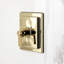 Robinet de baignoire et douche à pression équilibrée à poignée simple Kingston Brass Nuvofusion-103801744