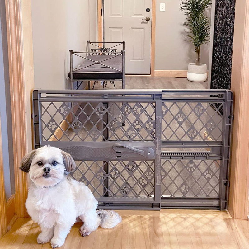PAWS PORTABLE PETGATE FIELDSTONE, Dark Gray