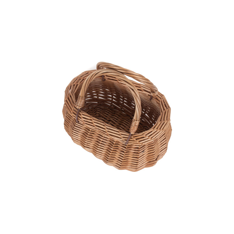 Child sized Wicker Swing Handled Shopper Basket