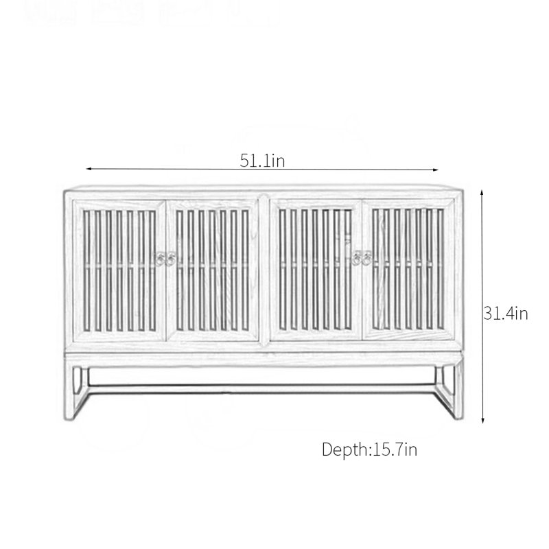 Multi-Functional Simple Porch Cabinet