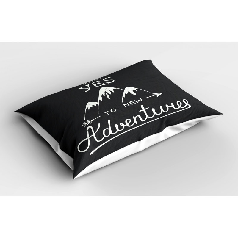 Mountain Polyester Sham Set, Queen