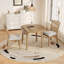 Ensemble table et chaises extensibles et gain de place (comprend la table et les chaises), en MDF et bois, style moderne pour petites cuisines-570783689