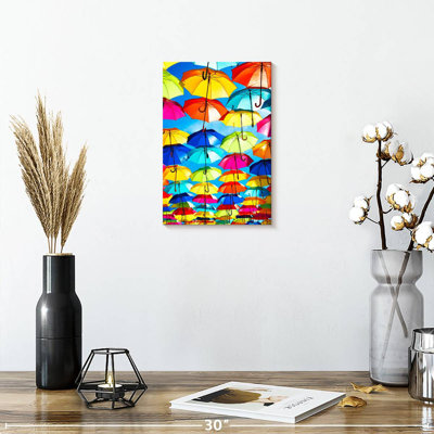 Kerner Colourful Umbrellas - Blue Sky