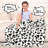 Cow Print Knitted Throw Blanket-101050643-101801152