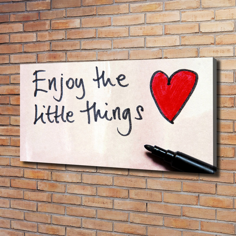 Little Things - Wrapped Canvas Print