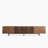 Ahijah 94.48 Inch Extra Long TV Stand for 100 Inch TV Slatted Media Console Entertainment Center with Storage Walnut-153065381