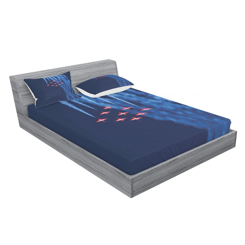 Microfiber Sheet Set, Full Sheet Set with Fitted Sheet