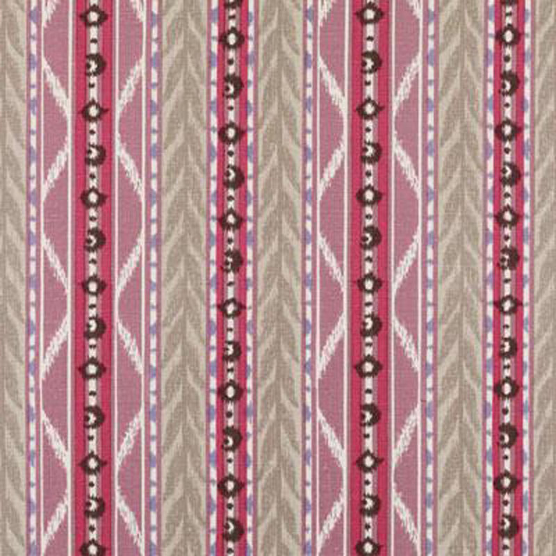 From the Archives Mahe Fabric, Plum