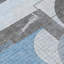Tapis bleu intérieur / extérieur lavable à la machine Cinead ACN1695-109534357