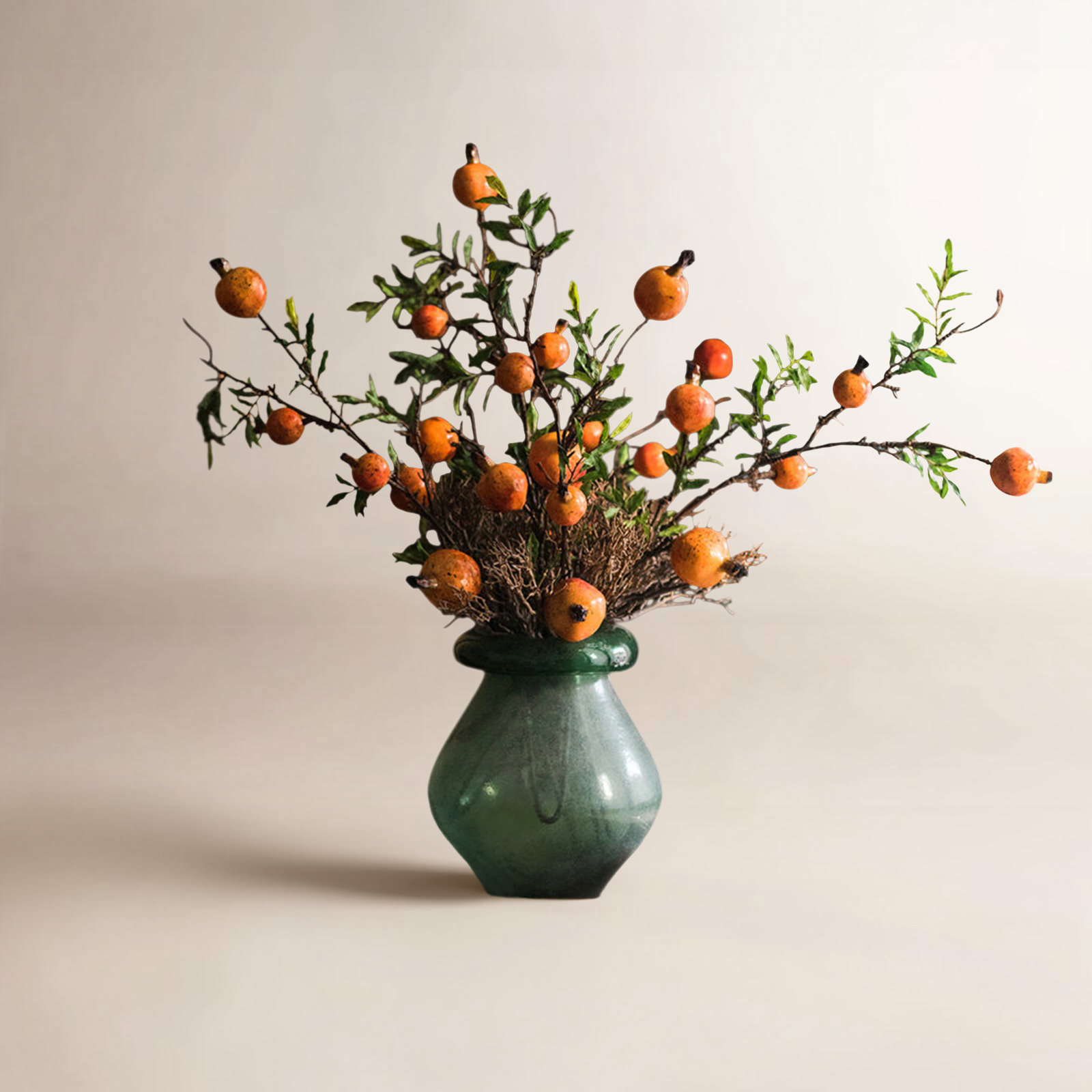 Pomegranate Stems, 5 Stems