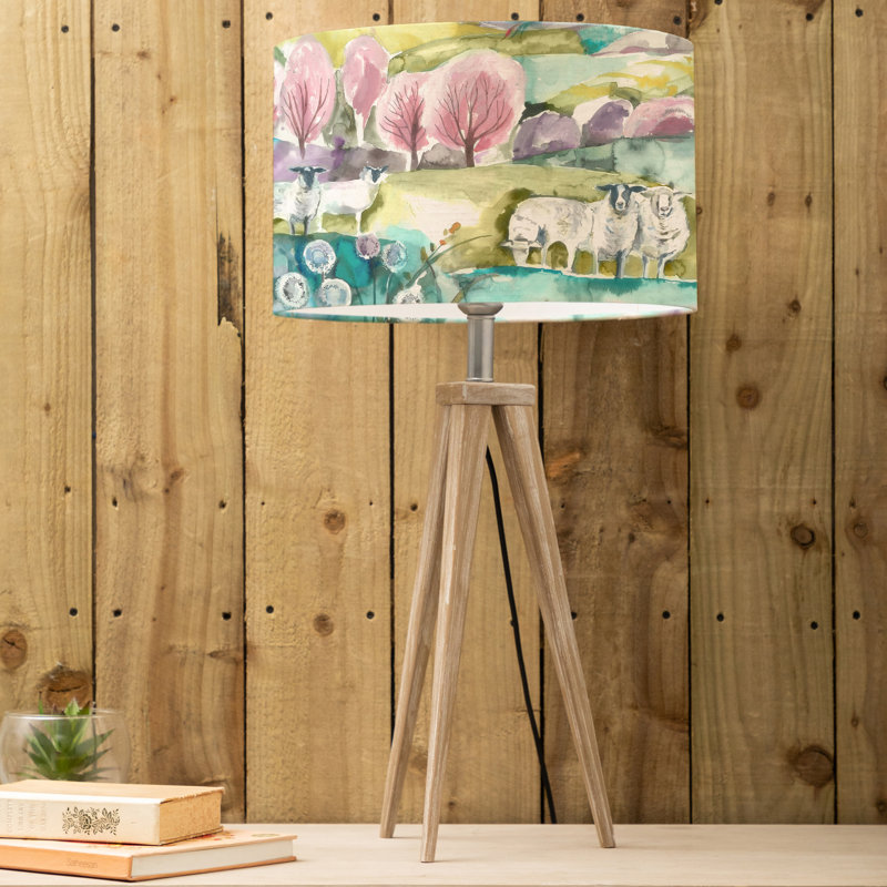 Buttermere Solid Wood Tripod Lamp