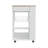 Blosson Kitchen Cart,  One Drawer, Two Open Shelves, Four Casters-404678180