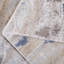 Abstract Hand Knotted Blue/Beige Area Rug-1574977080