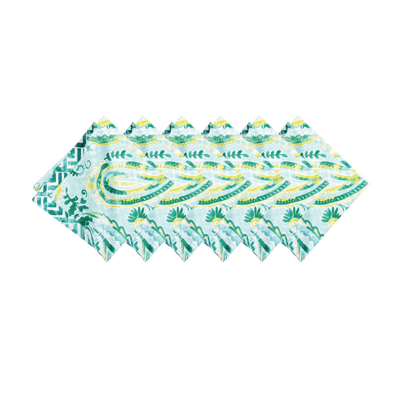 Deontae Jade Cotton Reversible Cotton Napkin