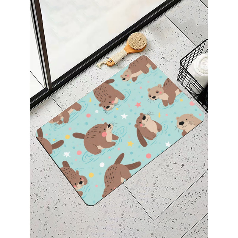 Tapis de bain loutre 16 x 24