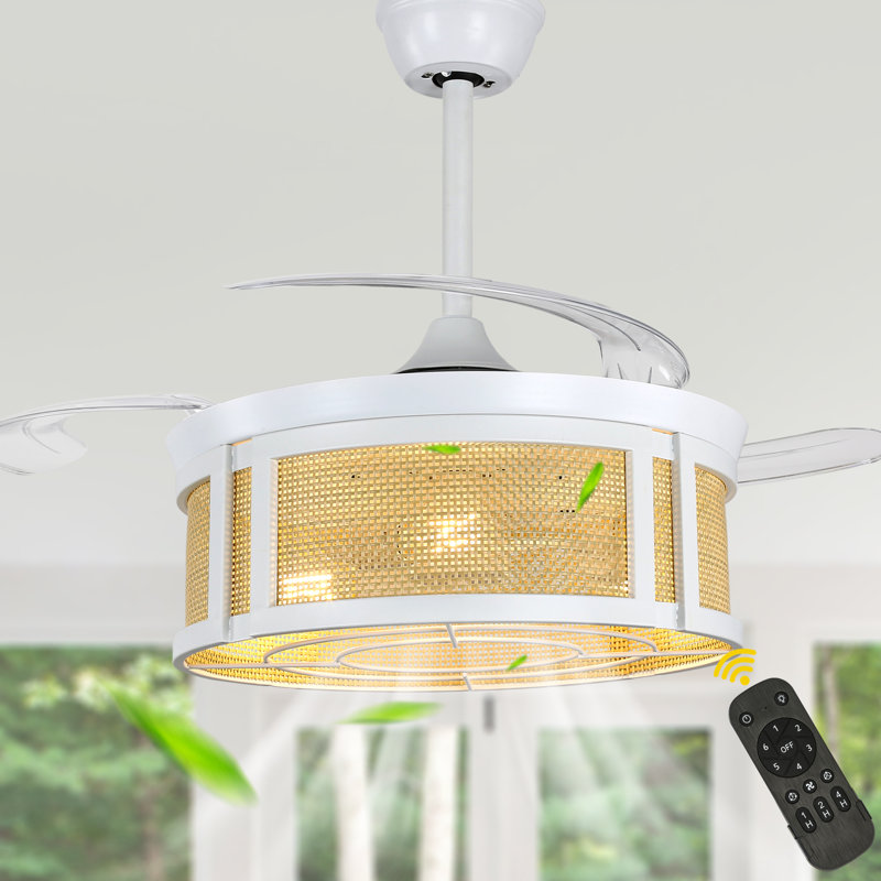 Wrought Studio Retractable Ceiling Fan - Thumbnail 2