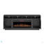 Meuble télé 67 po avec foyer électrique pour téléviseur de 80 po ou moins, assemblage minimal, finition noire-722811880