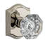 Crystal Single Dummy Door Knob with Traditional Arch Rose-21454680
