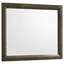 Miroir de commode avec verre biseauté Lahi