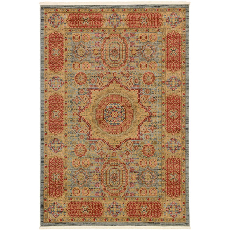 Palazzo Oriental Indoor Rug, Rectangle 3'3" x 5'3"