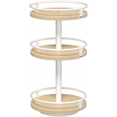 3-Tier Rotating Spice Storage Rack