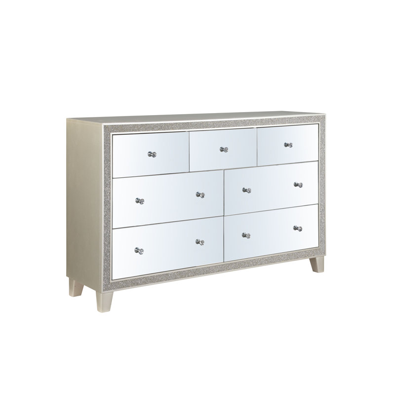 Commode 7 tiroirs l 63 po