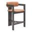 Tabouret moderne avec dossier pour îlot de cuisine-115211944