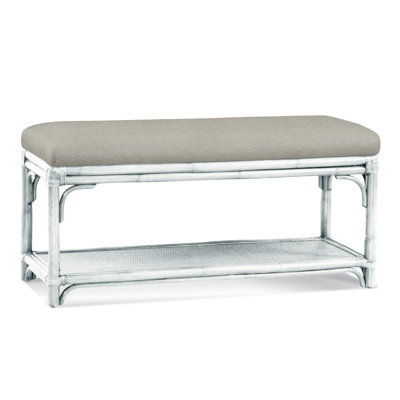 Banc de rangement en osier Summer Retreat